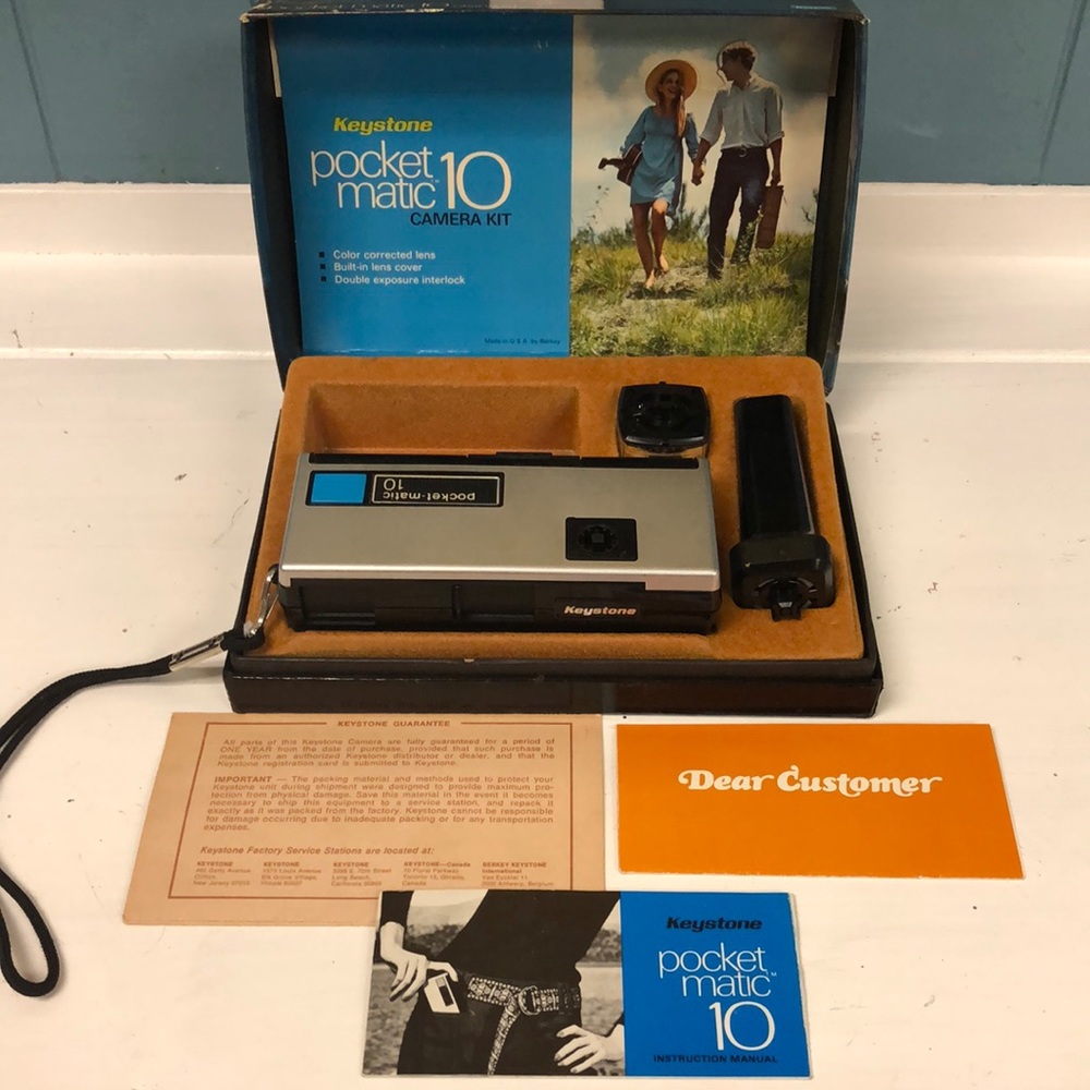 Keystone‎ Pocket-matic 10 camera kit Compact Mini Film pocket Camera